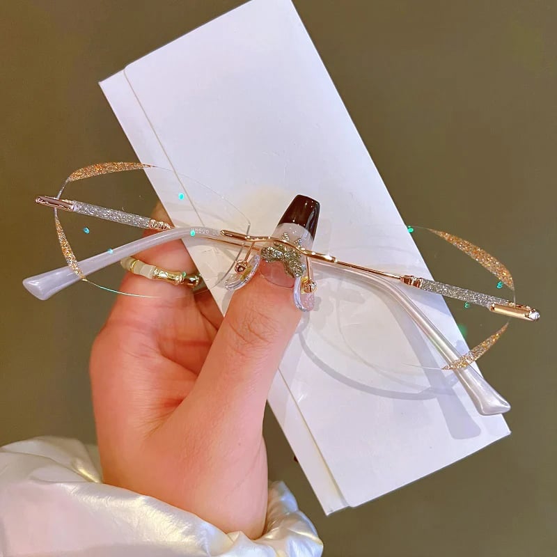 LumiLens – Women’s Rimless Blue Light Glasses