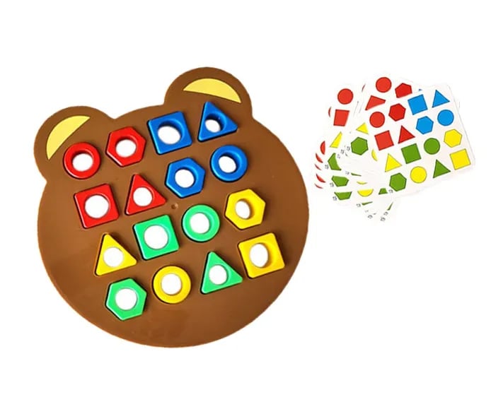 ShapeWise – Montessori Wooden Shape Matching Puzzle Game