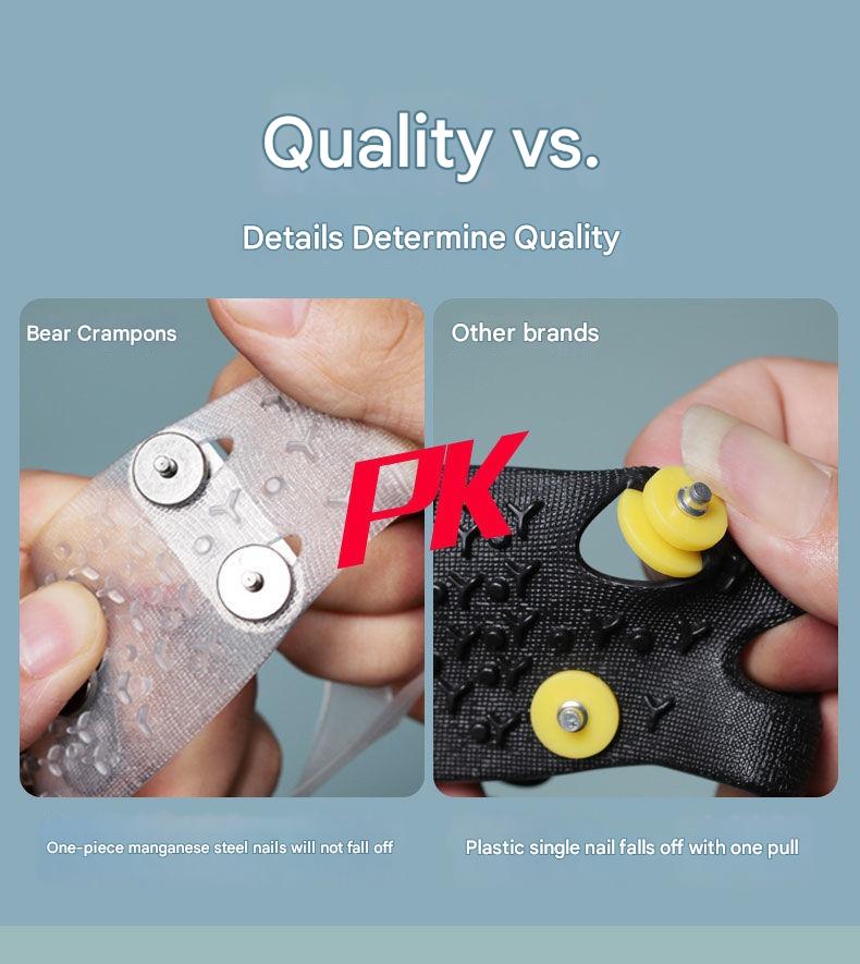 GripForge – Steel Spike Shoe Covers