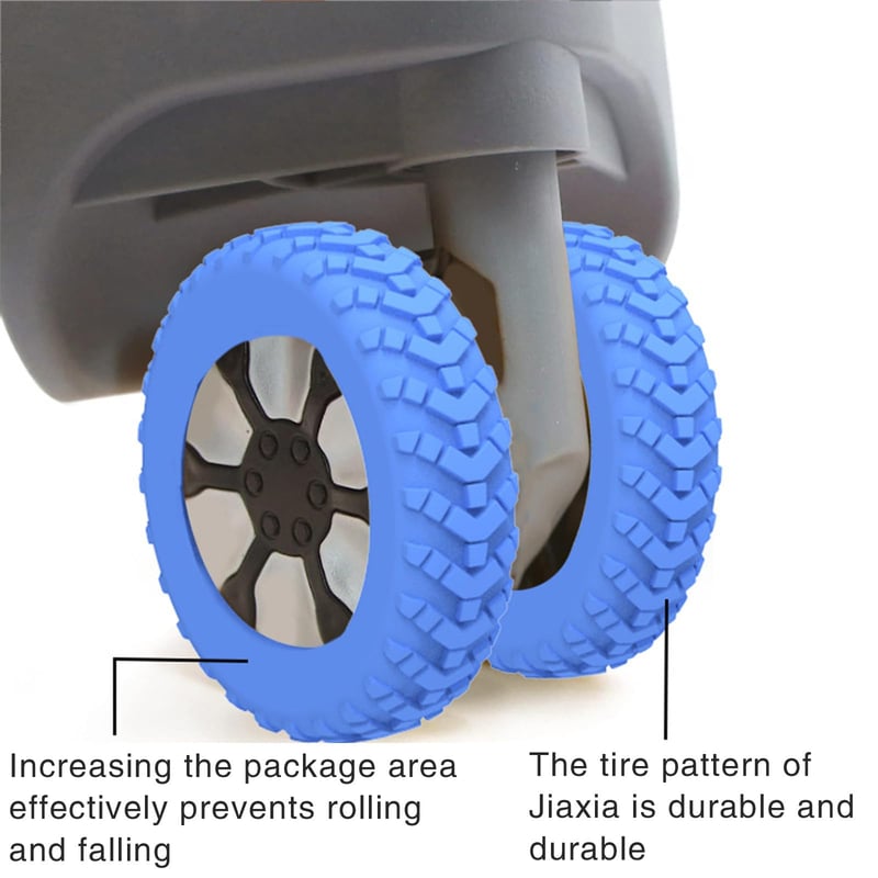 RollSafe – Durable Luggage Wheel Covers