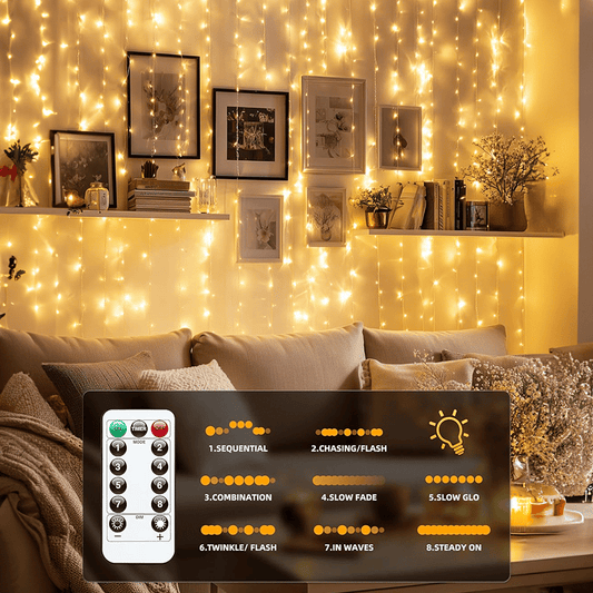 SparkleShine – LED Curtain Lighting