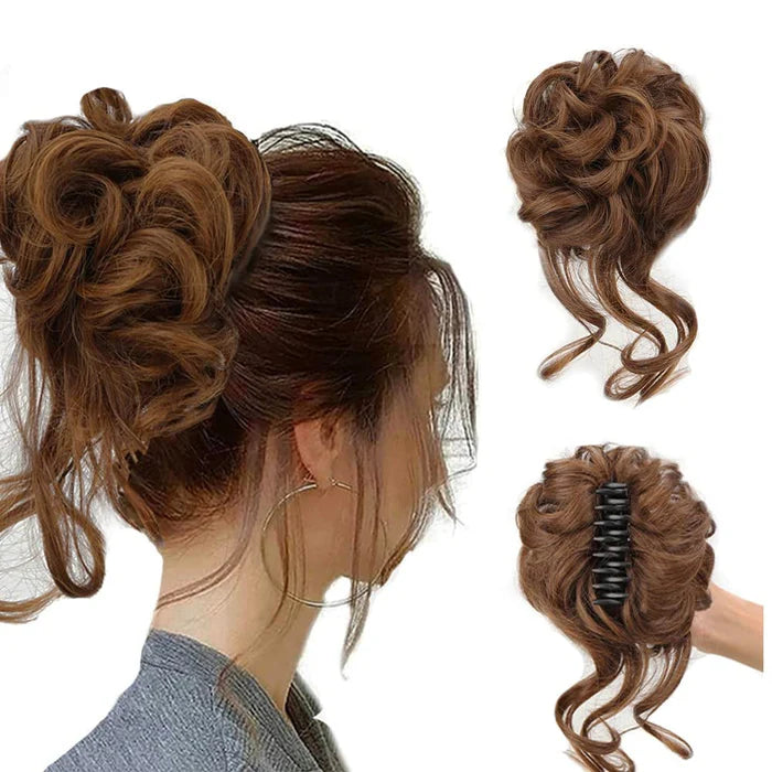 CurlGrip – Large Curly Bun Claw Clips