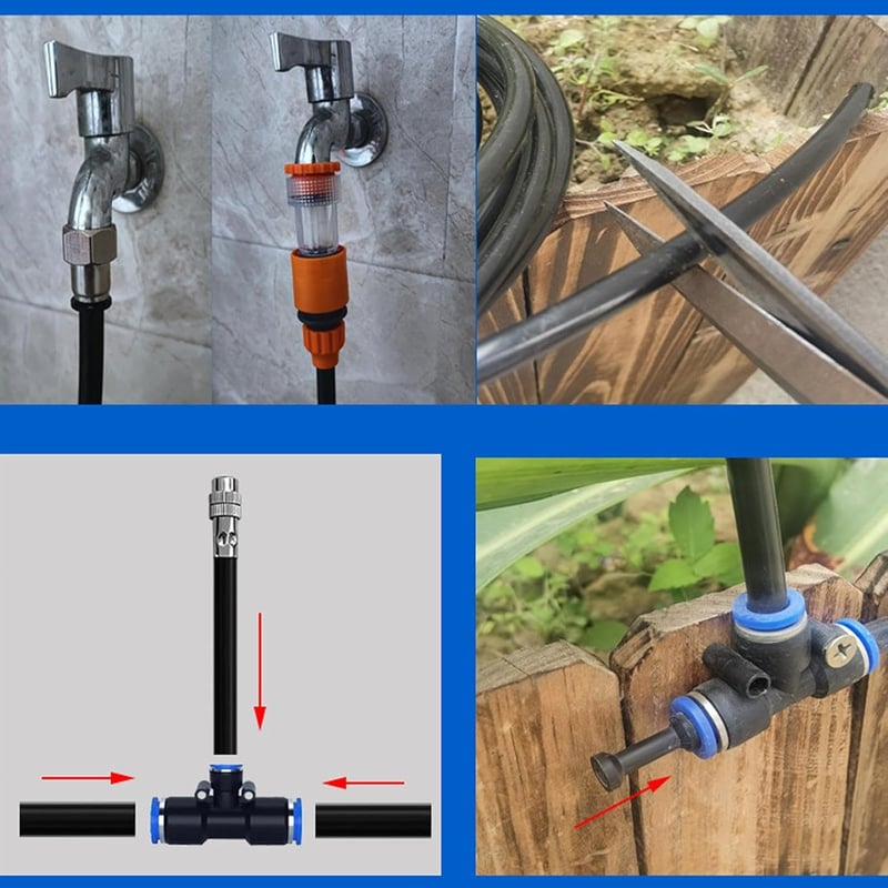 EcoSpray – Smart 360° Garden Irrigation System