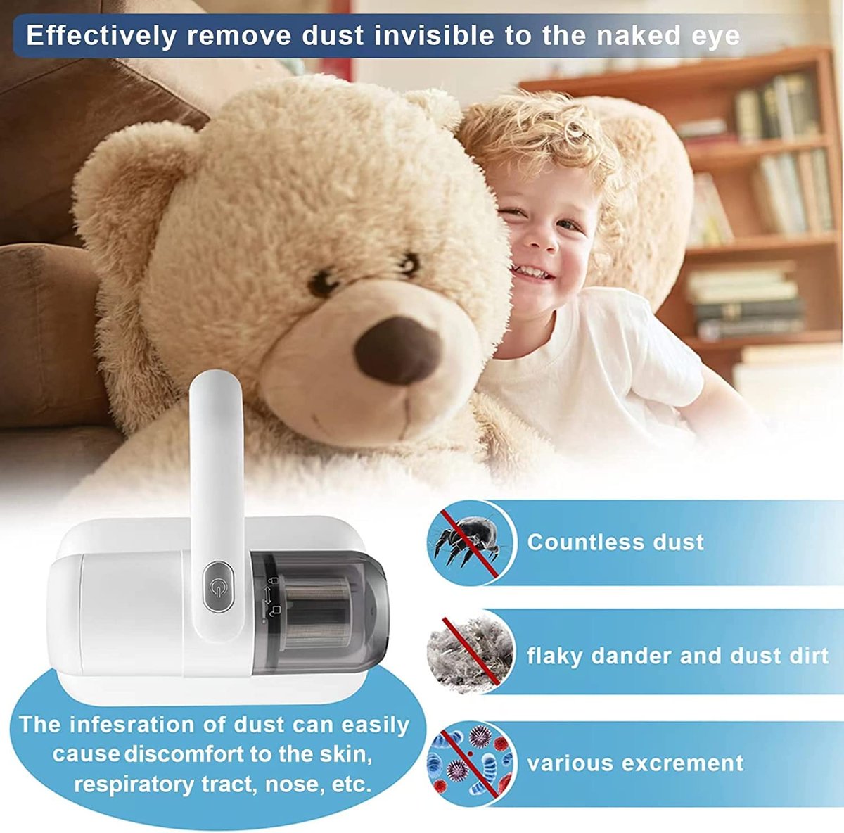 BedBliss - Cordless Home Vacuum Cleaner