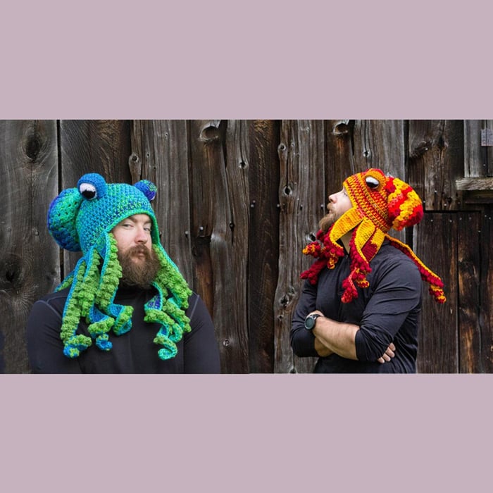 OctoCap – Crochet Octopus Hat