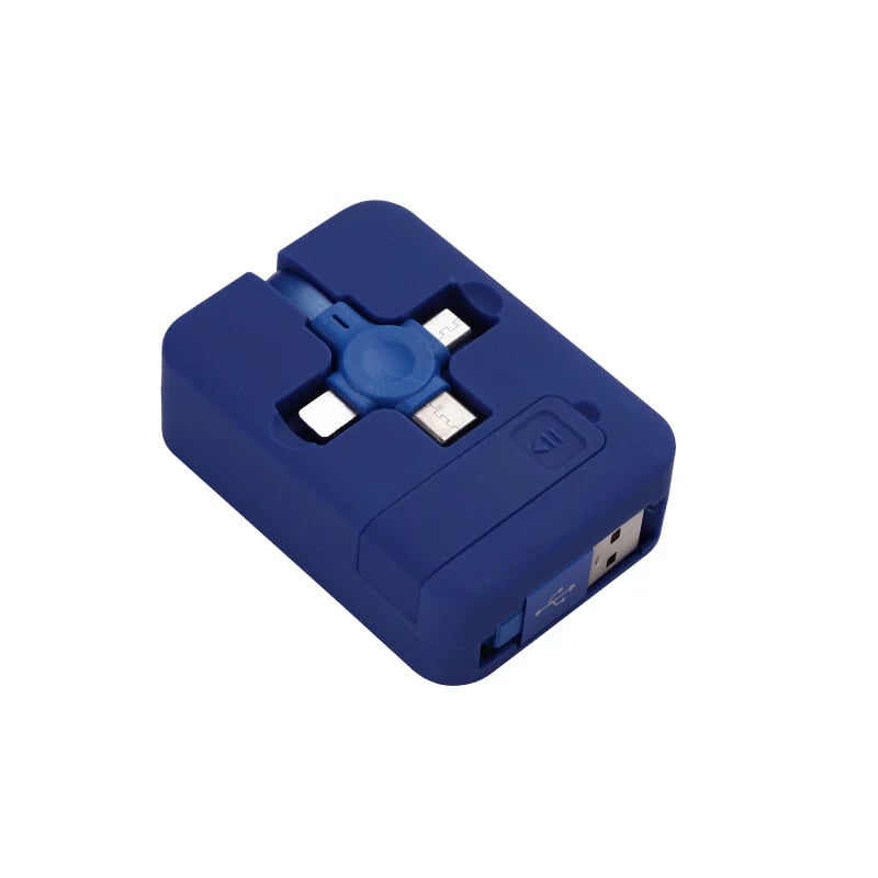 FlexiDock | 3-in-1 Retractable Charging and Phone Stand