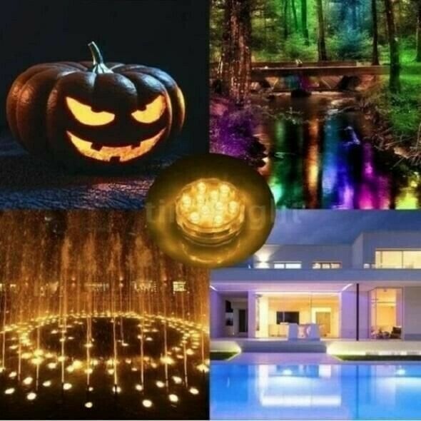 AquaGlow – Floating Waterproof LED Lights for Pools