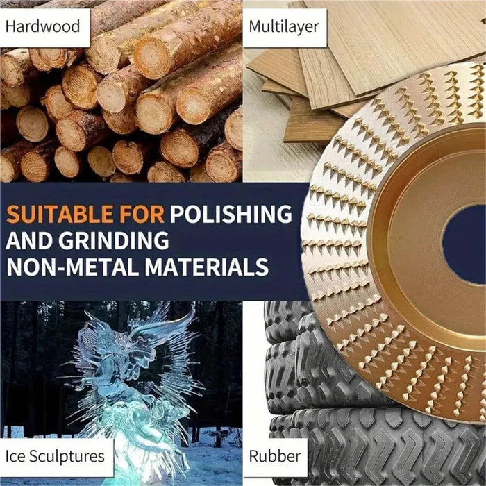 CarvePro – Slope-Type Wood Carving Disc for Angle Grinder