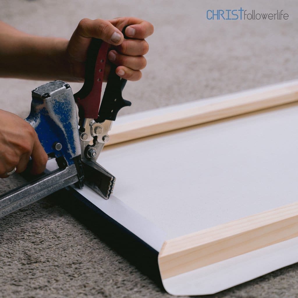 Christian wall art: Pray like Nehemiah obey like Daniel canvas wall art