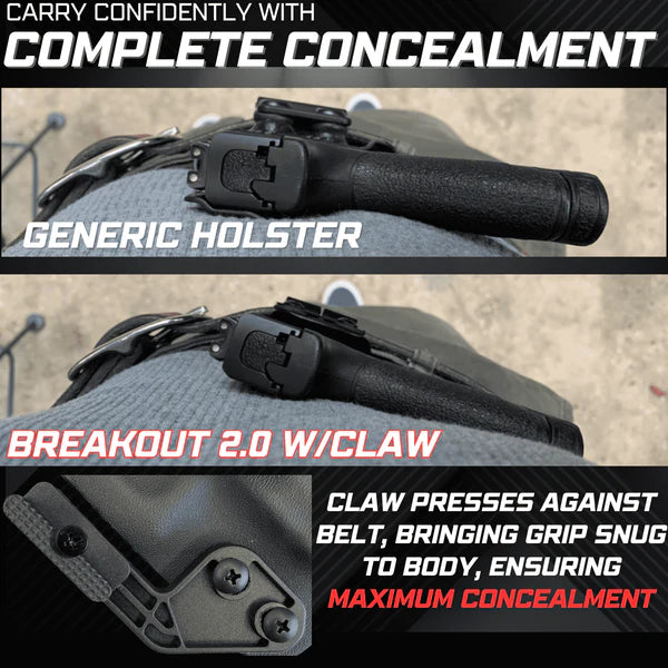 SilentDraw – Breakout 2.0 Concealed Holster