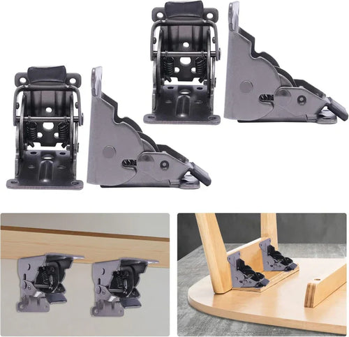LockFold – Self Locking Folding Steel Furniture Hinges