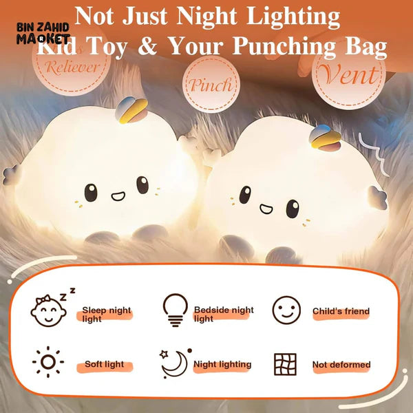 LumiCorn – Rechargeable Silicone Touch Lamp
