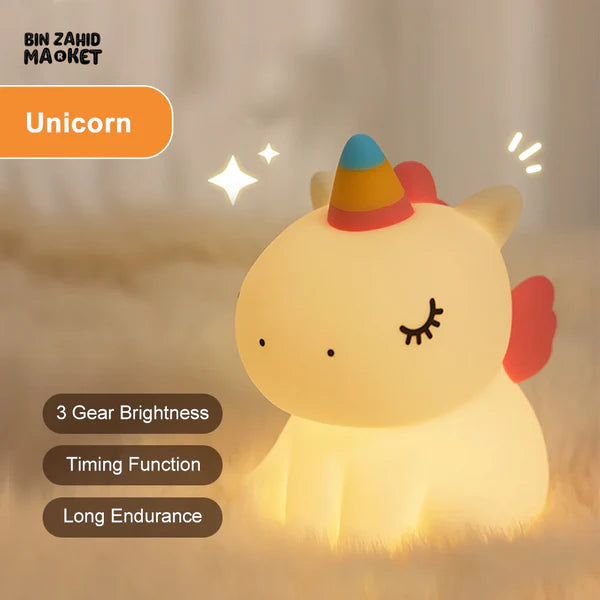 LumiCorn – Rechargeable Silicone Touch Lamp