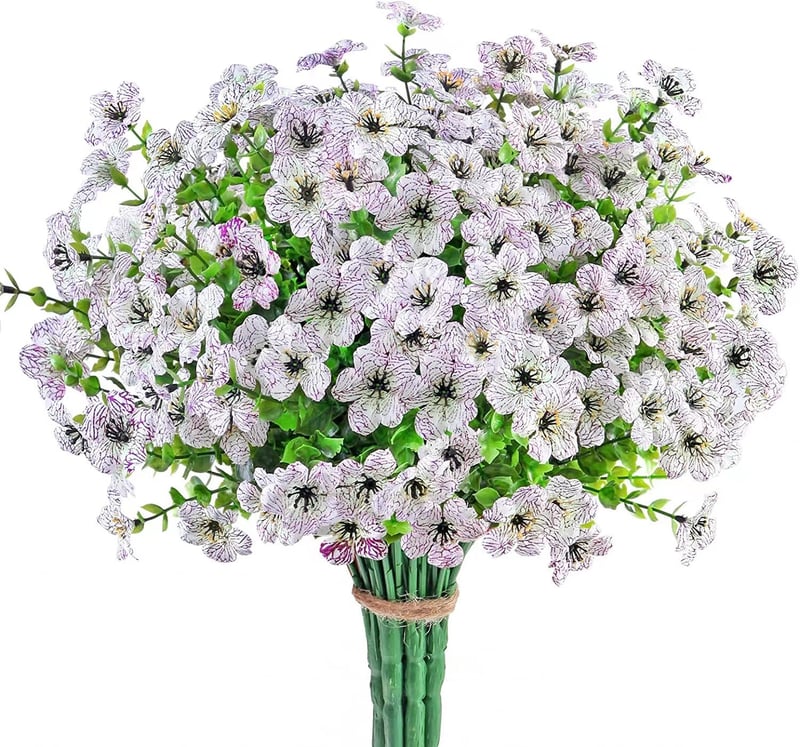 GardenGlow – Weatherproof Faux Flowers for Outdoor Beauty