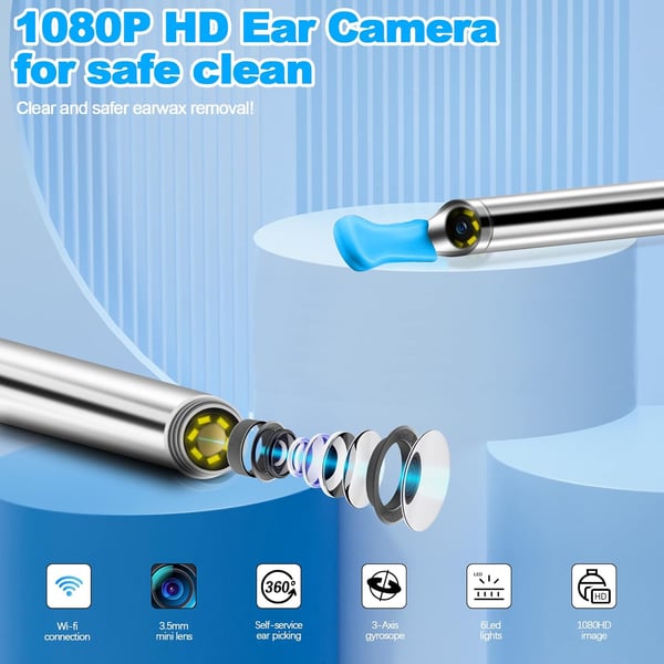 EarGlow – Wireless Ear Cleaning Endoscope