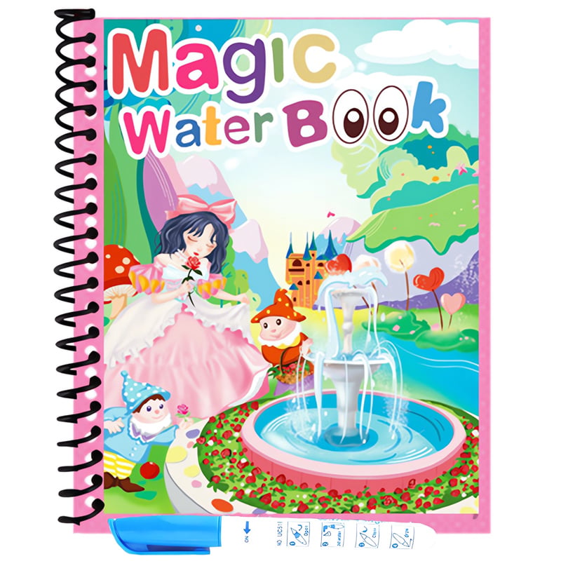 AquaMagic – Interactive Water Coloring Book