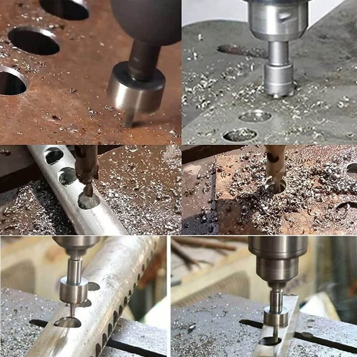 SteelBite – Drill Bit Hole Set for Metal (5 pcs)
