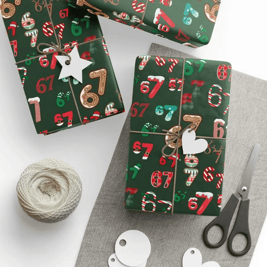 FunRoll - 6 7 Meme Wrapping Paper
