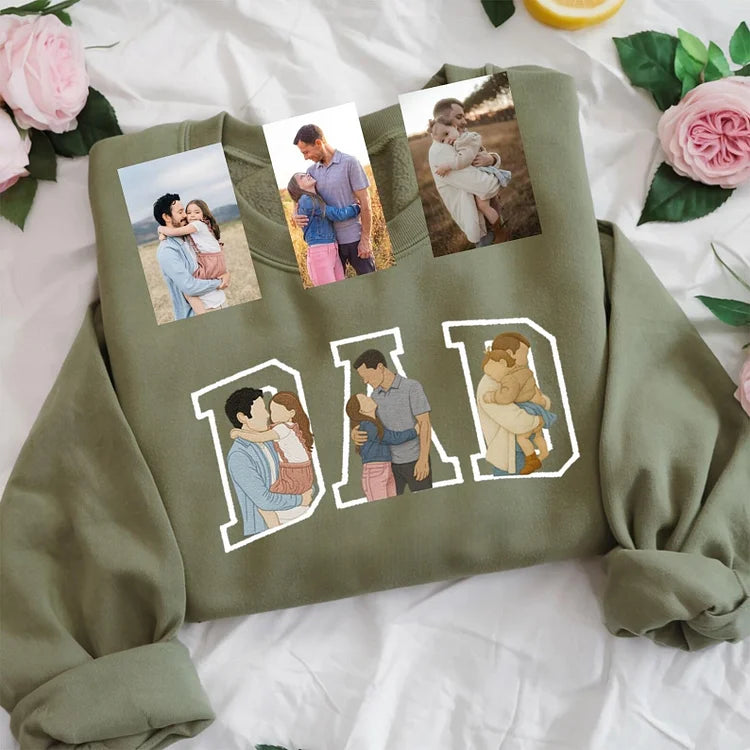 CherishWear - Custom Photo Memory Sweatshirt