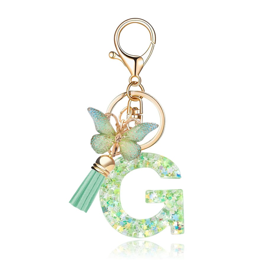 CharmKey – Personalized Initial Letter Keychain