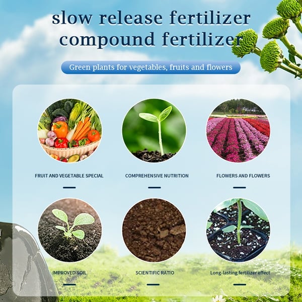 GrowMate – Slow-Release Organic Fertilizer Tablets