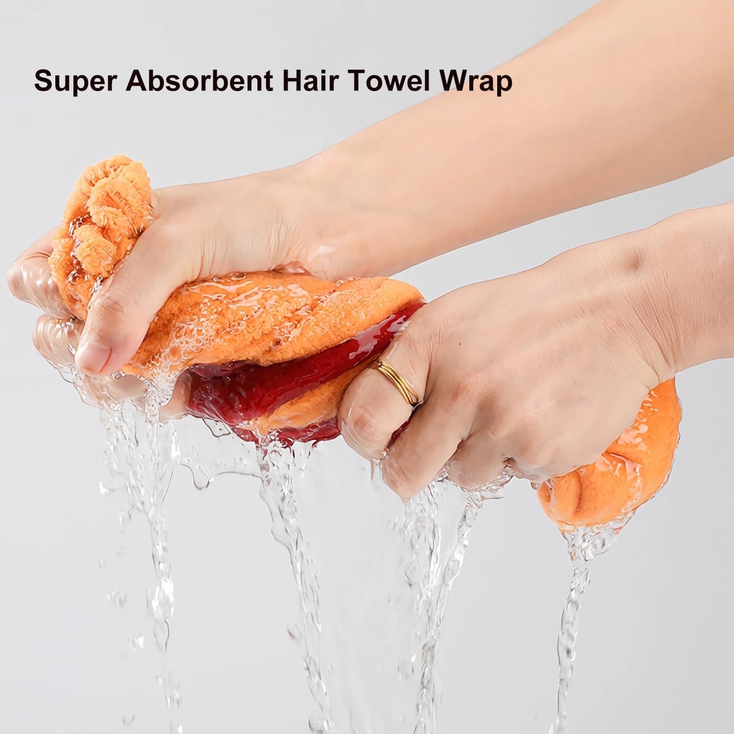 VelvetDry - Gentle Quick-Dry Microfiber Hair Wrap