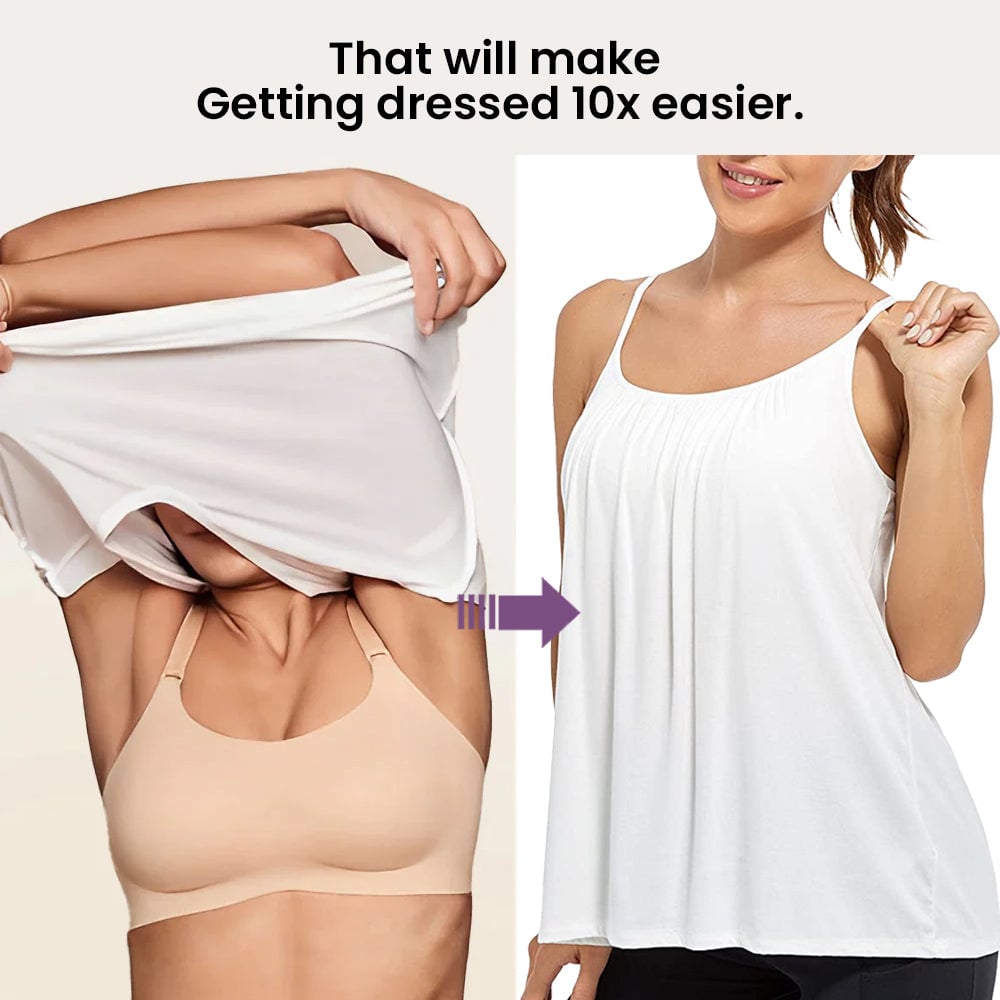 EaseForm - Loose-Fit Tank | Supportive, Sleek, & Weightless