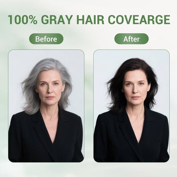 GrayAway – Plant-Based Hair Coloring Shampoo