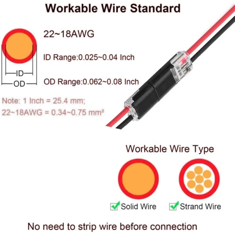 SnapConnect – Compact LED Strip Plug