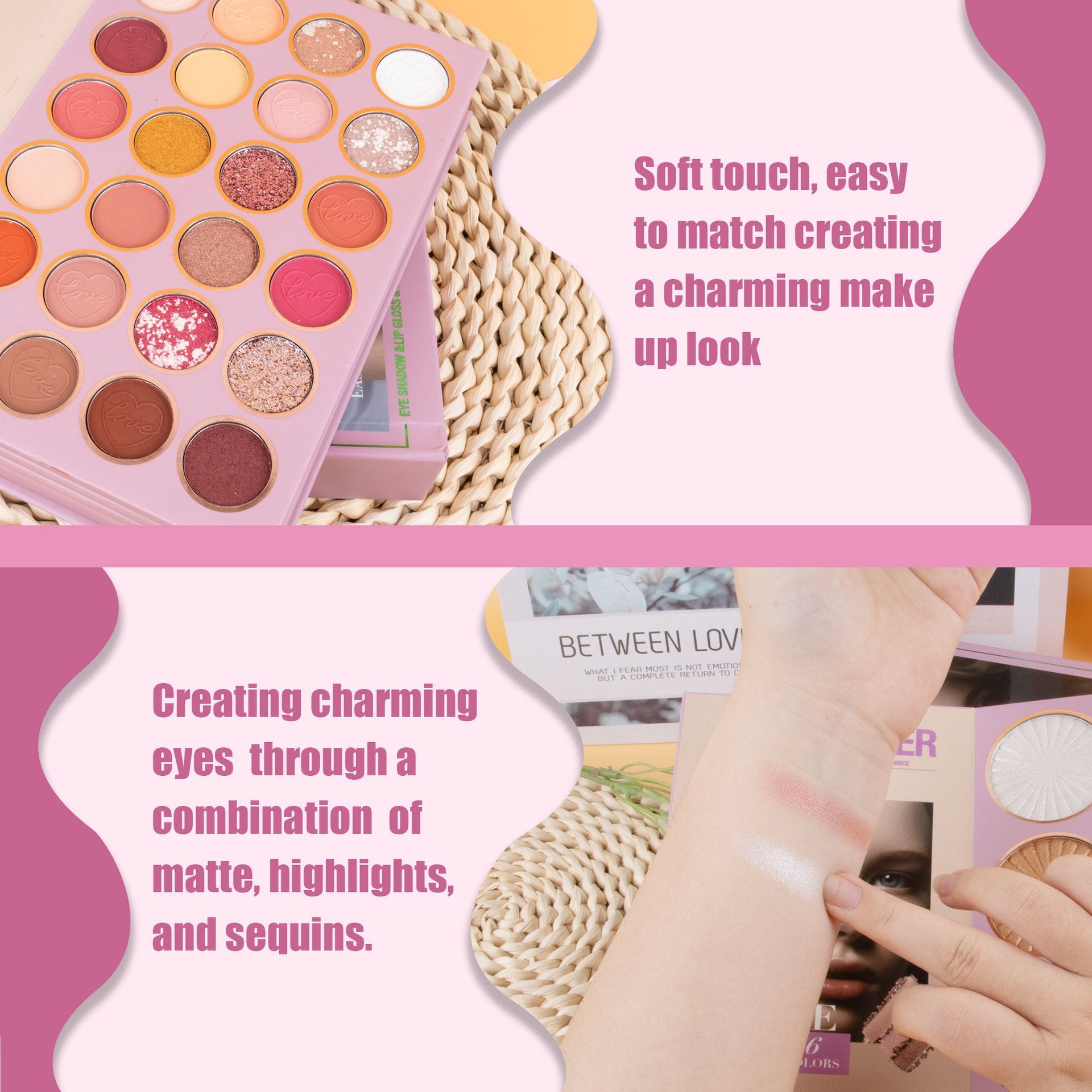 ShadeLibrary – 5 Layer Book Palette with 67 Pro Eyeshadow Shades