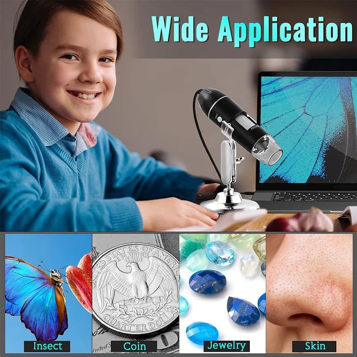 TrueScope – High Definition Digital Microscope 50x–1600x
