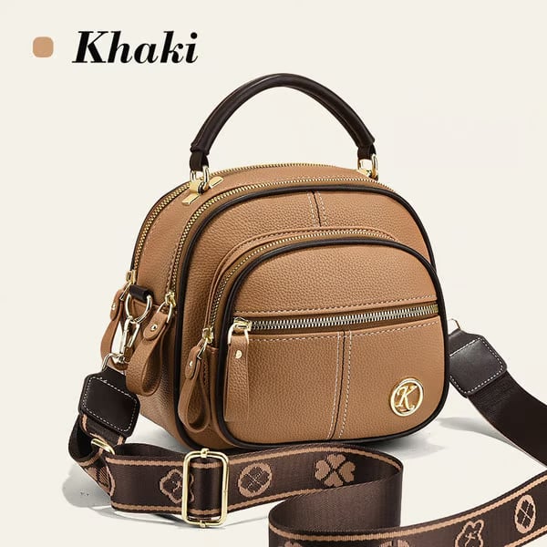 CarryWise – Multifunctional Leather Shoulder Bag