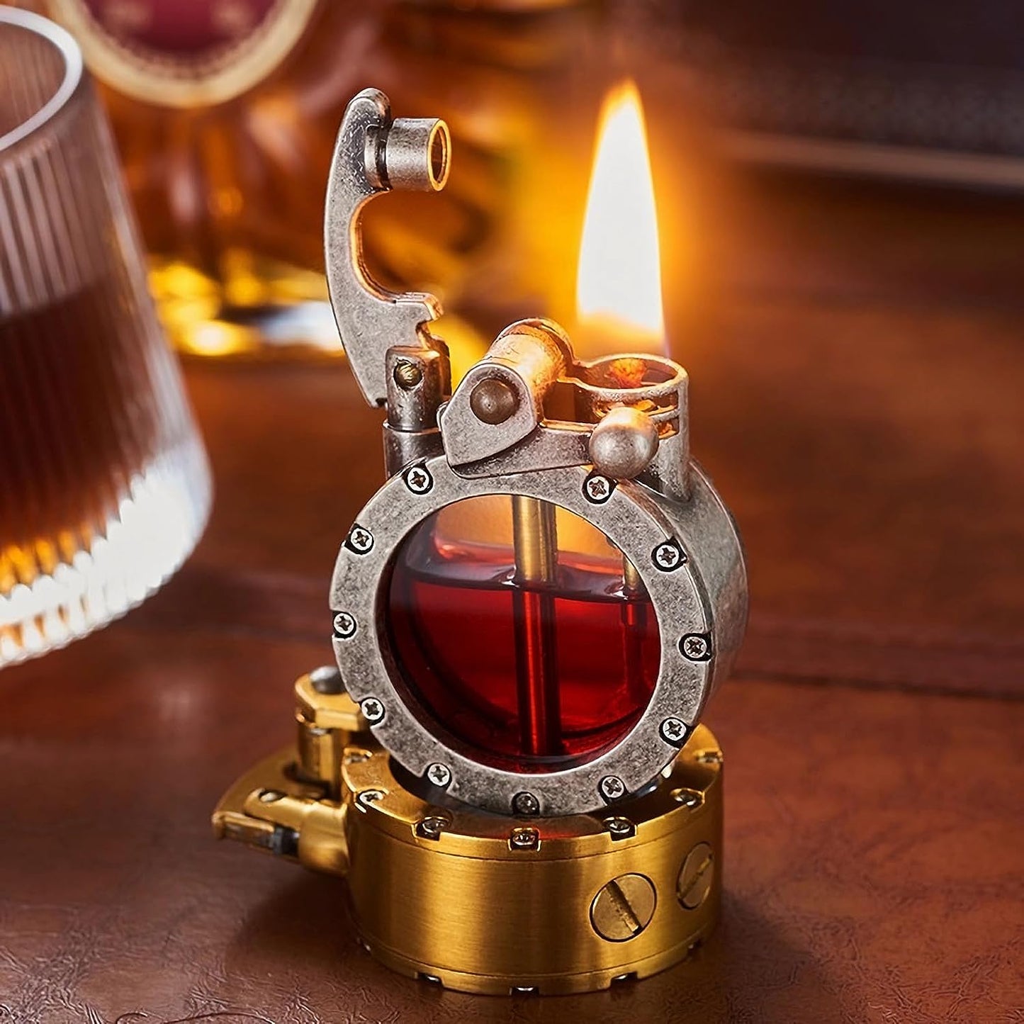 RetroIgnite – Steampunk Kerosene Lighter