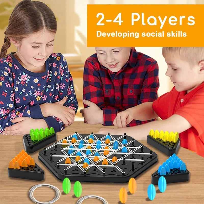 MindLink – Triangle Chain Strategy Game