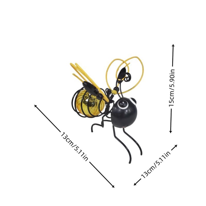 SolarBuzz – Adorable Bee Shaped Outdoor Hanging Lights