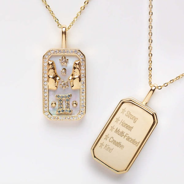 AstroGlow – Custom Zodiac Sign Necklace