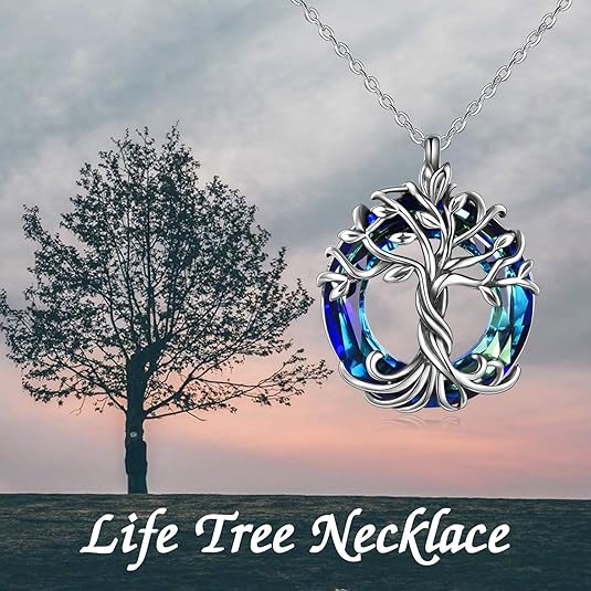 Evola - The Elegant Tree of Life Pendant for Every Journey