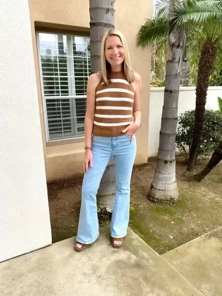 ElevéCurve – Chic Stretch Flare Jeans