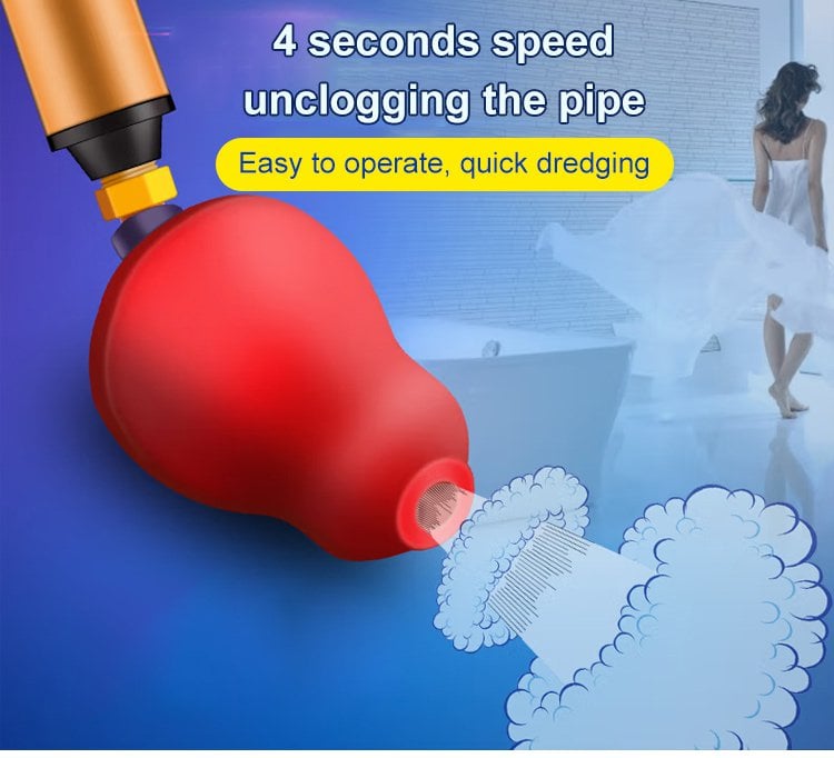 PowerFlush – Air Pressure Toilet Plunger