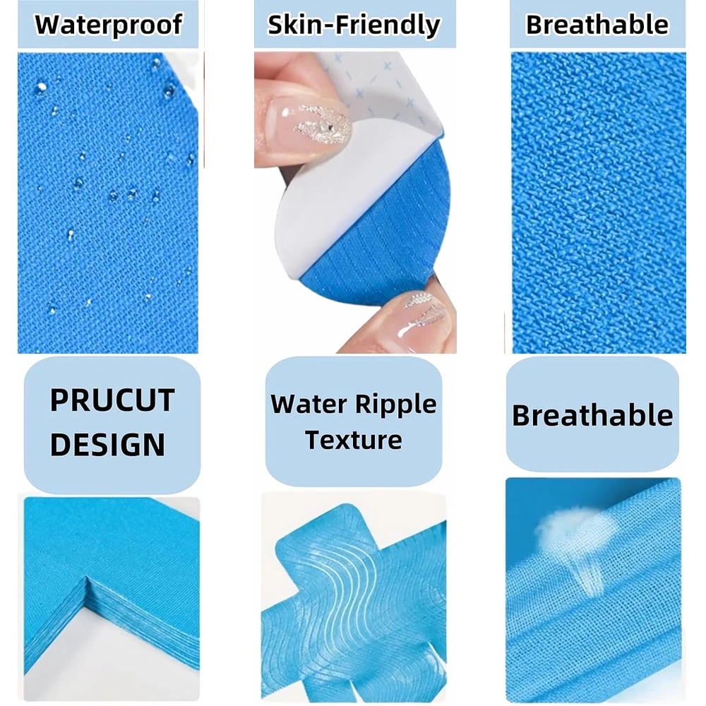 FlexiWrap – Precut Kinesiology Tape for Ankle Support