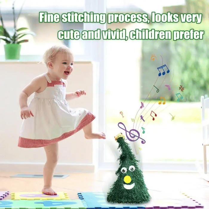 JollyGroove – Musical Dancing Christmas Tree with Hat