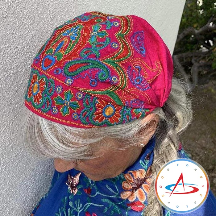 StitchCrown – Handmade Embroidered Bandana Cap