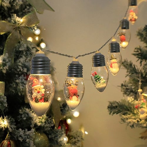 MerryShine – Holiday LED Bulb String Lights