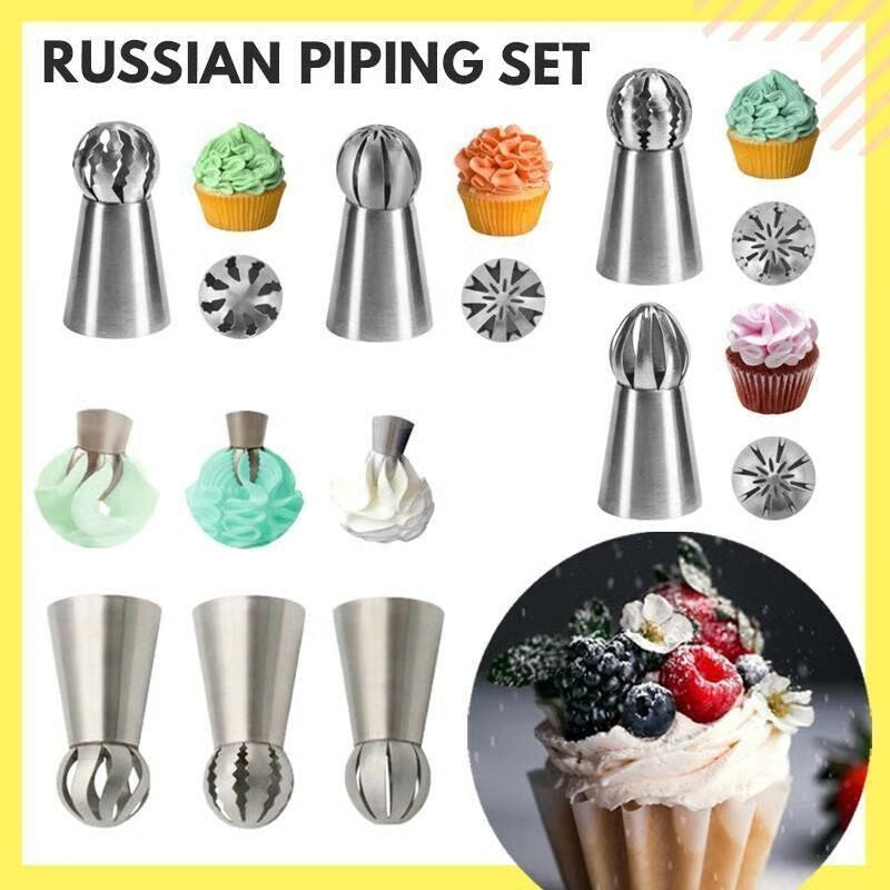 FrostCraft – Professional Cake Piping Tip Set