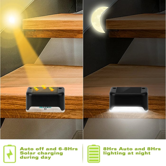 GlowPath – Elegant Solar Stair Light