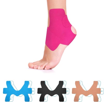 FlexiWrap – Precut Kinesiology Tape for Ankle Support