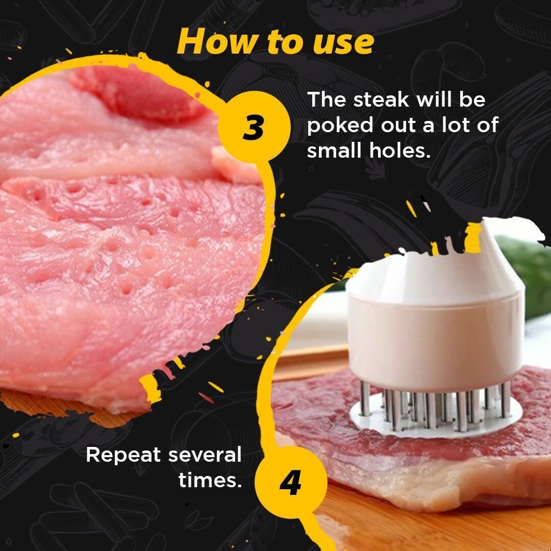 TenderPro - Heavy Duty Meat Tenderizing Tool