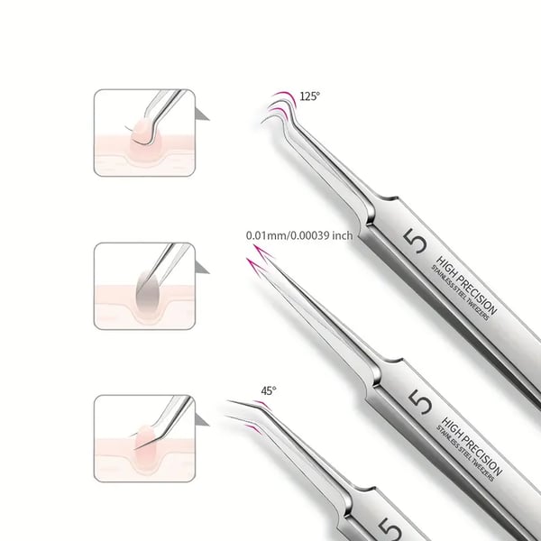 DermaGrip – Professional Blackhead Remover Tweezers