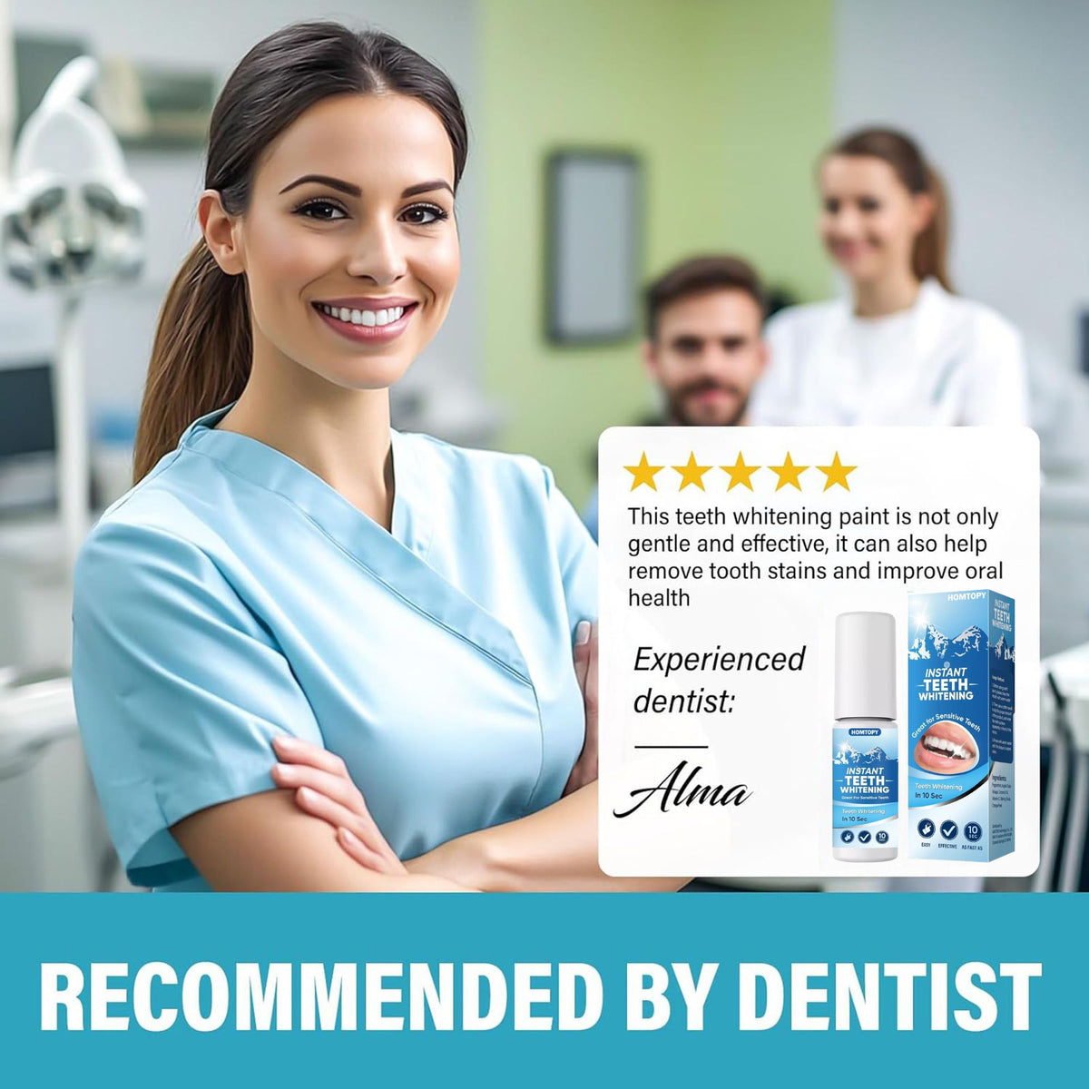 Instant Teeth Whitening Paint