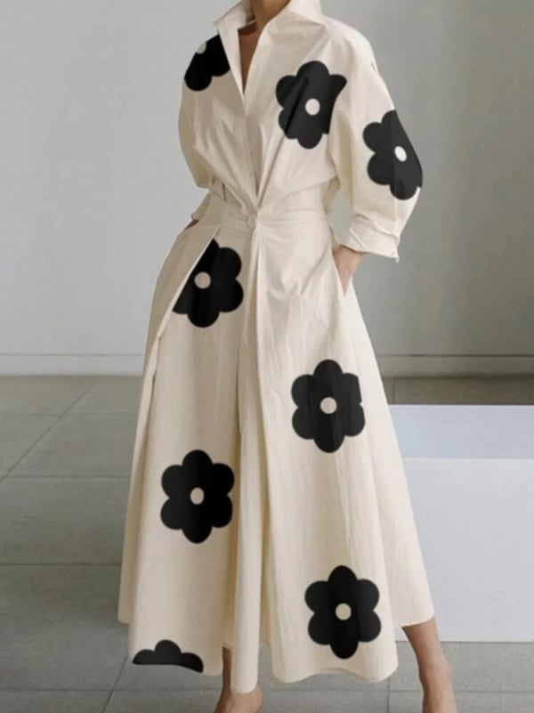 Eleganza - Women’s Cotton Wrap Dress
